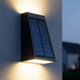 Solar Up-Down Wall Light Black 100lm IP44 Solar Up-Down Wall Light Black 100lm IP44